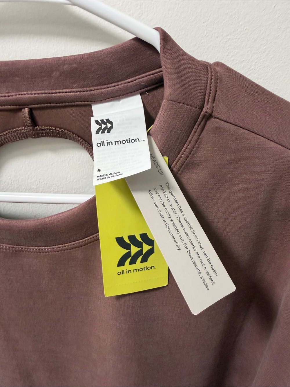 NWT All In Motion Women's Mauve Crewneck Sweatshirt - Picture 2 of 3